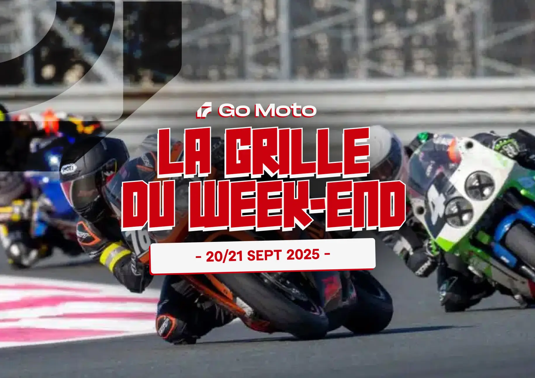 Agenda moto : que faire ce week-end ? (19 au 21 Septembre 2025)