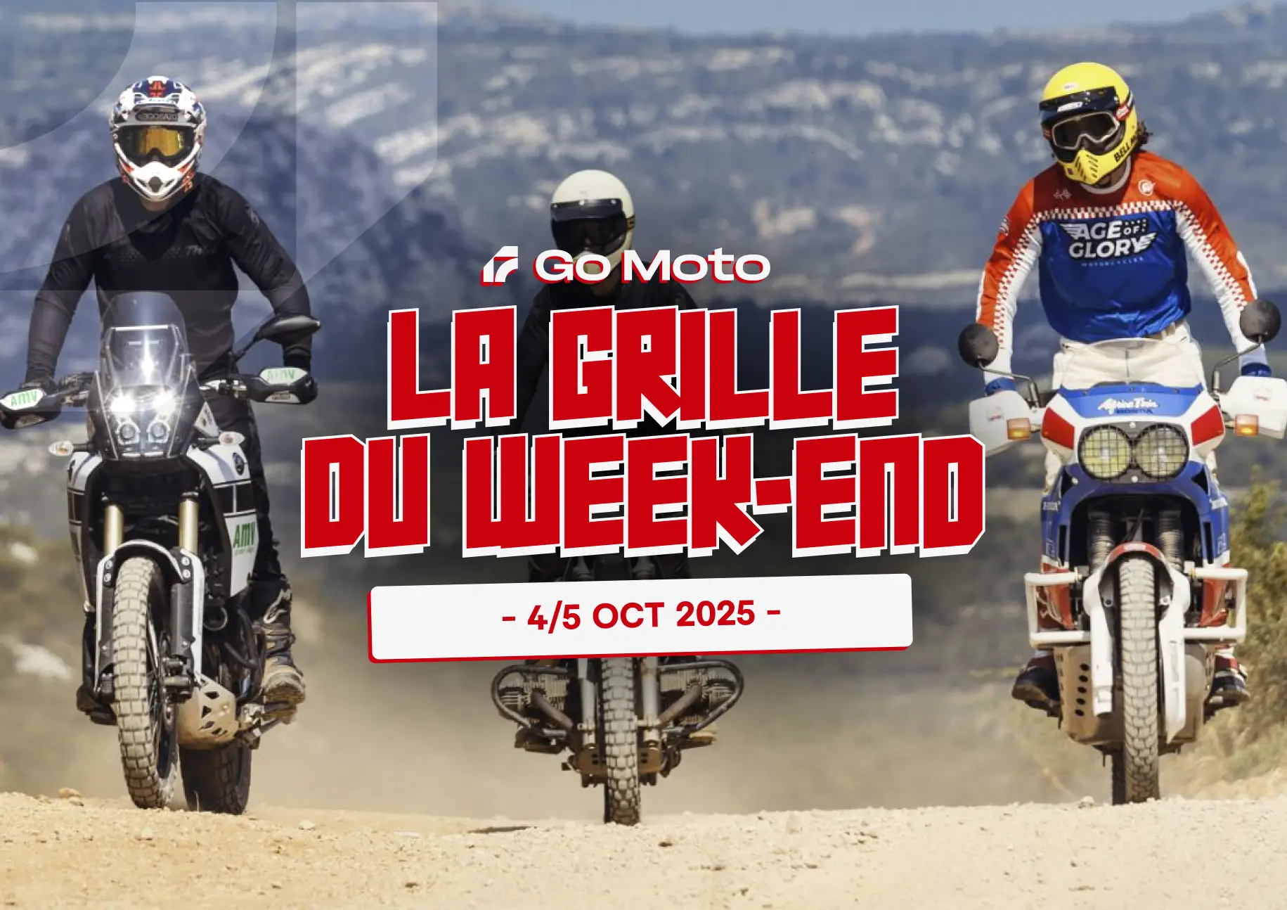 Agenda moto : que faire ce week-end ? AMV Green Rallye, Vassivière, Salon de Martigues (3–5 octobre 2025)