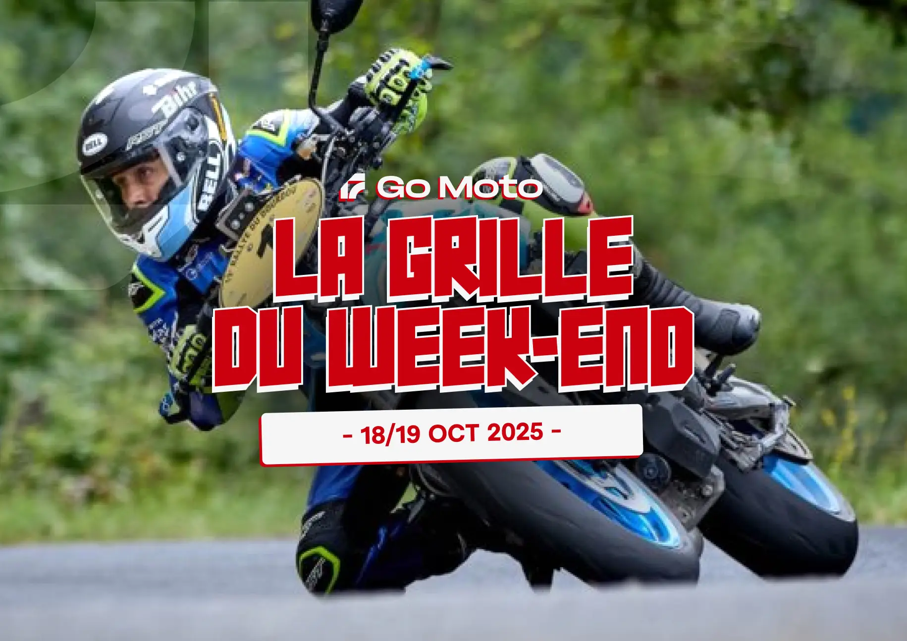 Les 3 événements moto du week-end (17–19 octobre 2025) — Charente, Loon-Plage, Pau